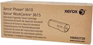 Xerox Black Toner Cartridge for the Phaser 3610 or WorkCentre 3615 (106R02720)