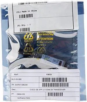 Cisco GLC-SX-MMD SFP 1000Base-SX Short Haul Multimode Module with DOM Support