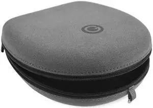 Geekria Shield Case Compatible with B&O BeoPlay HX, H95, H9, H9i, H8, H8i, H7, H6, H2 Headphones, Replacement Protective Hard Shell Travel Carrying Bag with Cable Storage (Microfiber Grey)