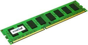 Crucial 4GB Single DDR3 1333 MT/s (PC3-10600) CL9 Unbuffered UDIMM 240-Pin Desktop Memory Module CT51264BA1339