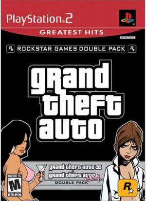 grand theft auto double pack grand theft auto iii  grand theft auto vice city playstation 2