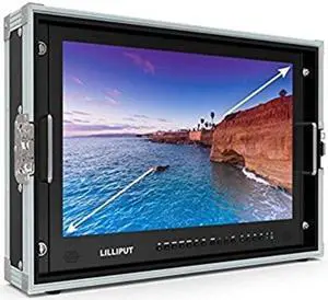 lilliput bm2804k 28" 4k 38402160 ultrahd resolution4k carryon broadcast director monitor sdi hdmi tally with aluminum case