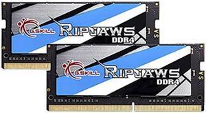 g.skill 32gb 2 x 16g ripjaws series ddr4 pc419200 2400mhz 260pin laptop memory model f42400c16d32grs