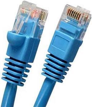 imbaprice 2 pack cat5e 10 ft blue ethernet cable male to male connectors for baset networks