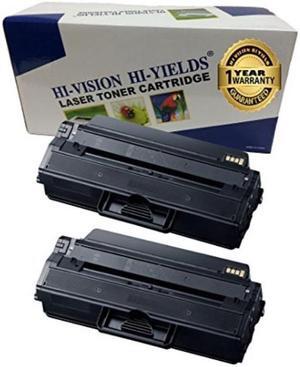 hivision 2 pack compatible samsung mltd115l 3k high yield toner cartridge replacement for samsung xpress slm2620, sl2820, slm2670, sl2870, slm2870fw, slml2820dw, slm2820, slm2870