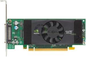 dell/nvidia quadro nvs 420 nvs420 512mb 4 quad monitor professional video card p/n: h995j