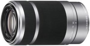 Sony E 55-210mm F4.5-6.3 OSS Lens for Sony E-Mount Cameras Silver