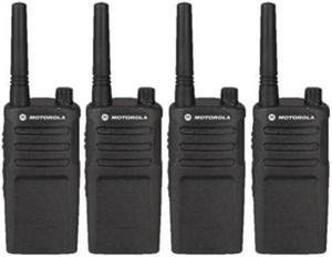 4 Pack of Motorola RMU2040 Two way Radio Walkie Talkies UHF