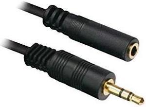 C&E CNE03722 Stereo Headphone Extension Cable 50 Feet 3.5mm