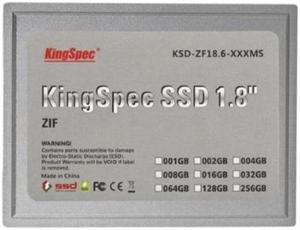 64GB KingSpec 1.8-inch ZIF 40-pin SSD Solid State Disk SMI Controller (MLC)