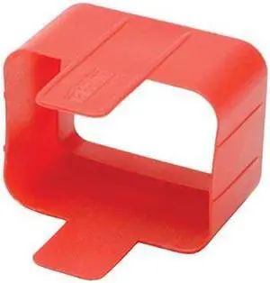 Tripp Lite PLC19RD PDU Plug Lock Connector C20 Power Cord to C19 Outlet, Red - 100 Pack Tripp Lite PLC19RD PDU Plug Lock Connector C20 Power Cord to C19 Outlet, Red - 100 Pack
