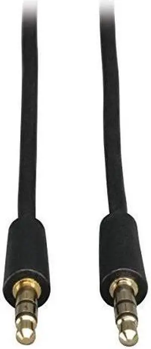 Tripp Lite 3.5mm Mini Stereo Audio Cable for Microphones, Speakers and Headphones (M/M) 25-ft.(P312-025)