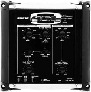 Sound Storm SX210 2 way Car Electronic Crossover with Remote Subwoofer Control