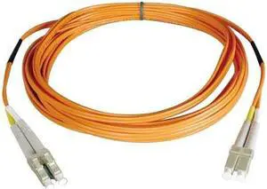 Tripp Lite Duplex Multimode 50/125 Fiber Patch Cable (LC/LC), 10M (33-ft.)(N520-10M)