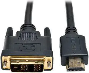 Tripp Lite HDMI to DVI Cable, Digital Monitor Adapter Cable (HDMI to DVI-D M/M) 3-ft.(P566-003) Tripp Lite HDMI to DVI Cable, Digital Monitor Adapter Cable (HDMI to DVI-D M/M) 3-ft.(P566-003)
