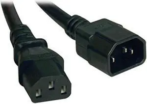 Tripp Lite Computer Power Extension Cord 13A, 16AWG (IEC-320-C14 to IEC-320-C13) 6-ft.(P004-006-13A)