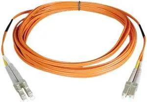 Tripp Lite Duplex Multimode 50/125 Fiber Patch Cable (LC/LC), 15M (50-ft.)(N520-15M)
