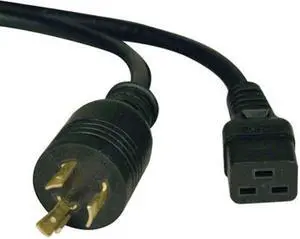 Tripp Lite Heavy-Duty Power Cord for PDU and UPS 20A, 12AWG (IEC-320-C19 to NEMA L6-20P) 14-ft.(P040-014)