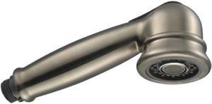 kingston brass gourmetier kh7008 pullout kitchen faucet sprayer, satin nickel
