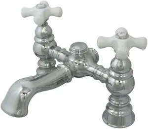 Kingston Brass CC1136T1 Deck Mount Clawfoot Tub Filler