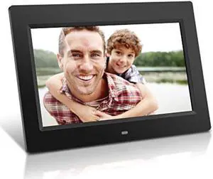 Aluratek (ADMPF310F) 10 Inch Digital Photo Frame - Black