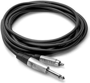 Hosa HPR-010 10-Feet Pro Cable 1/4-Inch TS to RCA