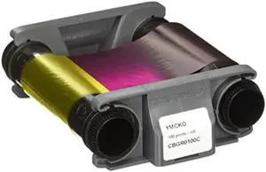 badgy color ribbon for 100 prints badgy100 & badgy200 cbgr0100c