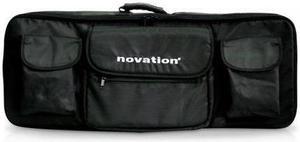 novation 49 soft shoulder bag for 49key midi controller keyboards, black