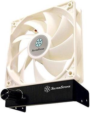 silverstone sstfm121b  fm series adjustable computer case cooling fan 120mm, high airflow, black