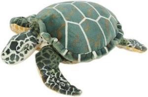 melissa & doug giant sea turtle  lifelike stuffed animal nearly 2 feet long