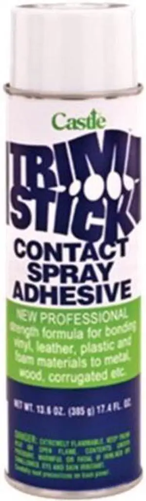 Castle Trim Stick Contact Spray Adhesive  Professional Strength  17.4 oz Aerosol Can