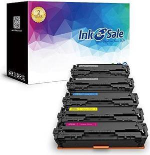 ink esale compatible toner cartridge replacement for hp 131a cf210a 131x cf210x canon 131 2kcmy, 5pack,for use with hp laserjet pro 200 color m251nw hp mfp m276nwcanon mf8280cw lbp7110cw
