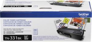 brother genuine standard yield toner cartridge, tn331bk, replacement black toner, page yield up to 2,500 pages,  dash replenishment cartridge, tn331