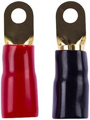 raptor r0516rt mid series  1/0 awg gold ring terminals