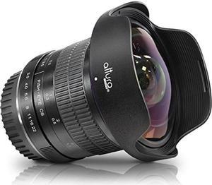 Altura Photo 8mm f/3.0 Professional Ultra Wide Angle Aspherical Fisheye Lens for CANON EOS 70D 77D 80D Rebel T7i T6i T6s T6 T5i T5 T4i T3i SL2 DSLR Cameras