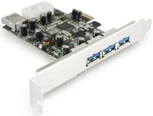 Vantec 4-Port SuperSpeed USB 3.0 PCIe Host Card (UGT-PC341)