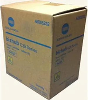 Konica-Minolta TNP-22Y OEM Toner: Yellow A0X5232 Konica-Minolta TNP-22Y OEM Toner: Yellow A0X5232