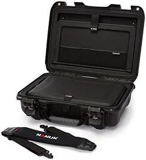 nanuk 923 waterproof hard case with laptop insert kit  black