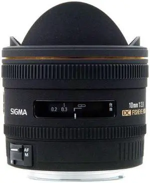 sigma 10mm f/2.8 ex dc hsm fisheye lens for sigma digital slr cameras