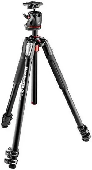 manfrotto mk055xpro3bhq2 aluminum 3section tripod with xpro ball head and 200pl qr plate