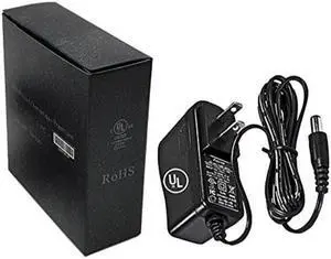 amamax wall adapter power supply  12v dc 2a, 5.5mm  2.1mm ul listed