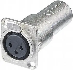 neutrik na3fdm xlr d series 3pin female to male adapter neutrik na3fdm xlr d series 3pin female to male adapter