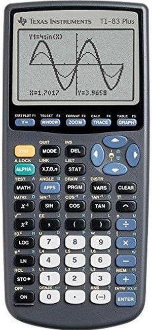 texas instruments ti83 plus graphing calculator