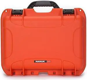 nanuk 9150003 915 waterproof hard case, empty, orange