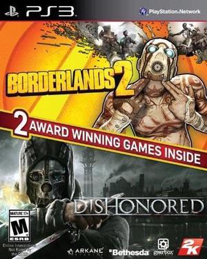 the borderlands 2 & dishonored bundle  playstation 3