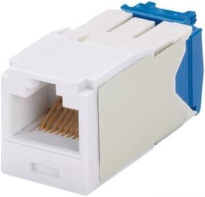 panduit cj6x88tgwh category6a 8wire tgstyle jack module, white