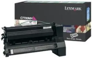 Lexmark Magenta High Yield Return Program Toner Cartridge Lexmark Magenta High Yield Return Program Toner Cartridge
