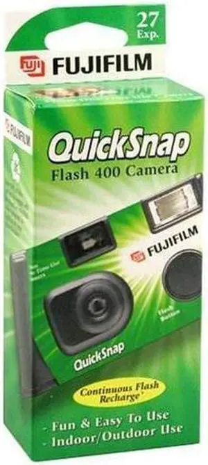 fujifilm quicksnap flash 400 disposable 35mm camera pack of 2