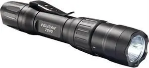 PELICAN 0760000-0000-110 944-Lumen Ultracompact Tactical USB-Rechargeable Flashlight