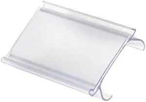akromils 29308 wire shelving label holder  pack of 25